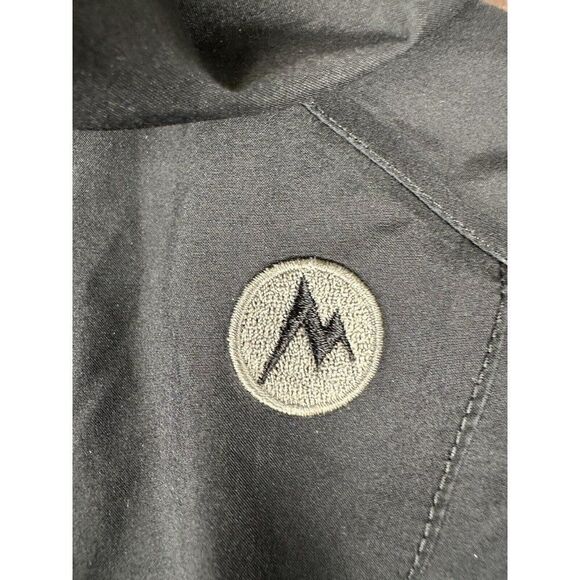 Marmot Essential Lightweight Waterproof Black Rain Jacket GORE-TEX Womens XS EUC - Picture 12 of 12